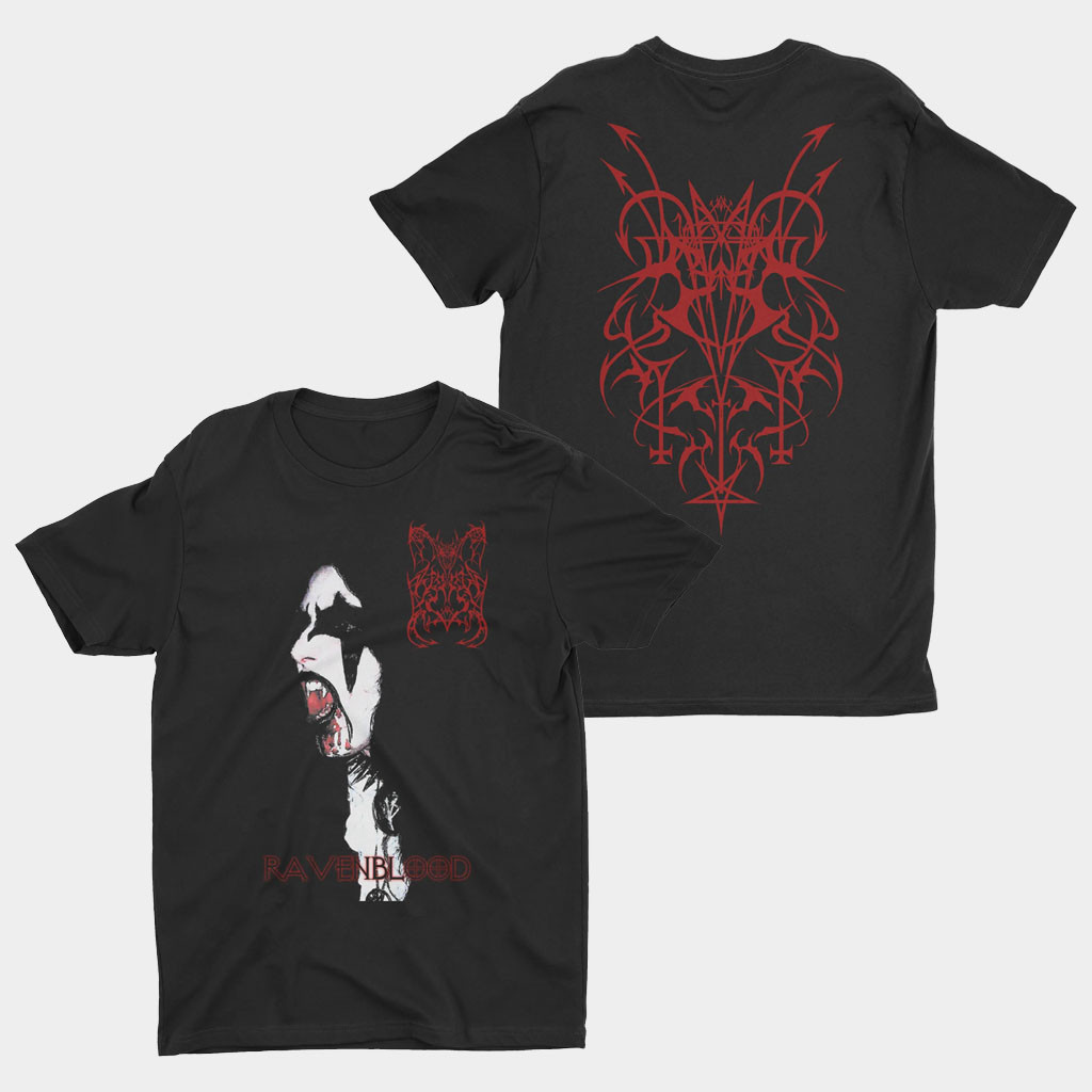Worm Band Merch Raven Blood T-Shirt Best Gifts For Music Lovers