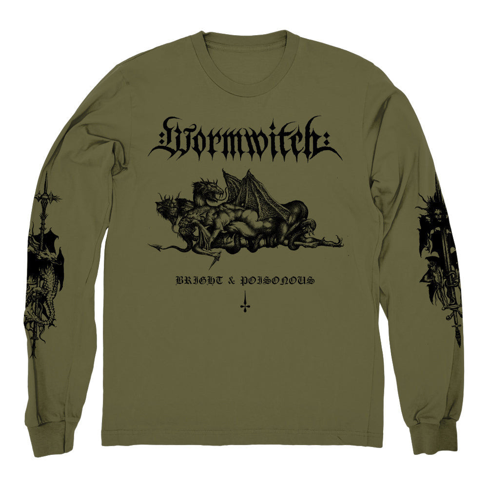 Wormwitch Merch Bright And Poisonous Long Sleeve Shirt Wormwitch Shirt Father's Day Gifts For Metal Music Lovers