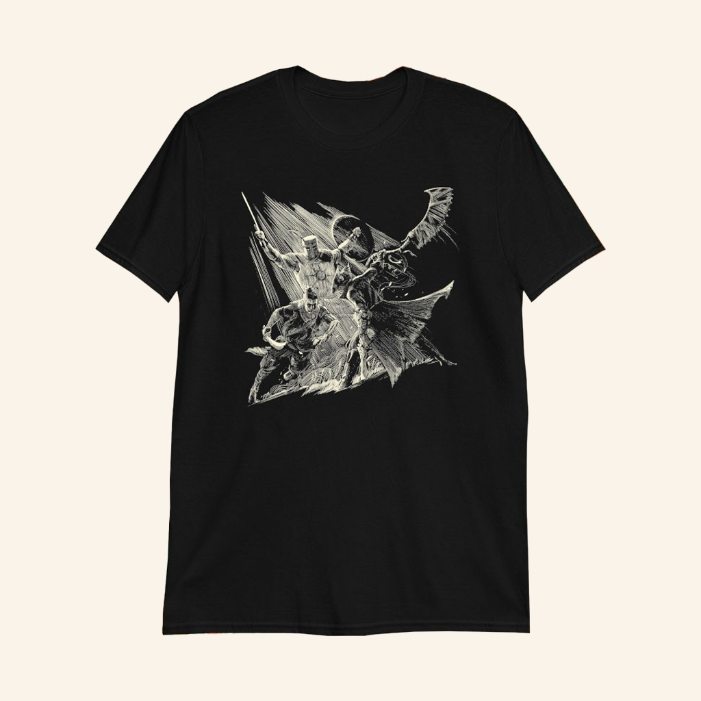 Woven Pixls Jolly Cooperation T-Shirt Birthday Gift For Husband