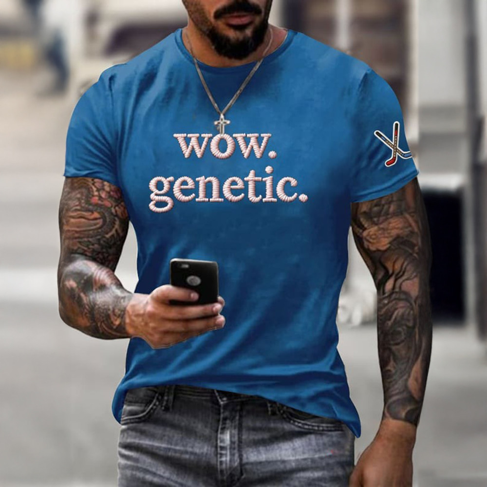 Wow Genetic Heated Rivalry T-Shirt Hockey Romance Shirt Heated Rivalry Gifts