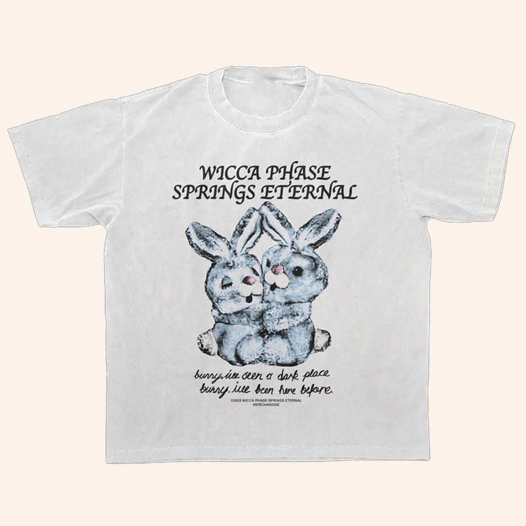 WPSE Merch Light Place Bunny T-Shirt Wicca Phase Springs Eternal Shirt Gifts For Her