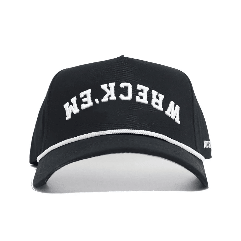 Wreck 'Em Upside Down Hat Trend Wreck 'Em Reversed Hat Wreck 'Em Merch Step Dad Gifts