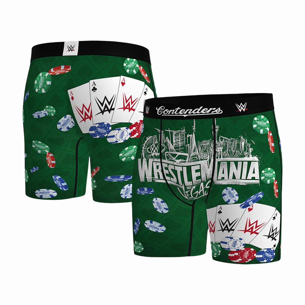 WrestleMania 42 Gambler Boxer WWE WrestleMania Vegas Underwear Unique Gift For Husband