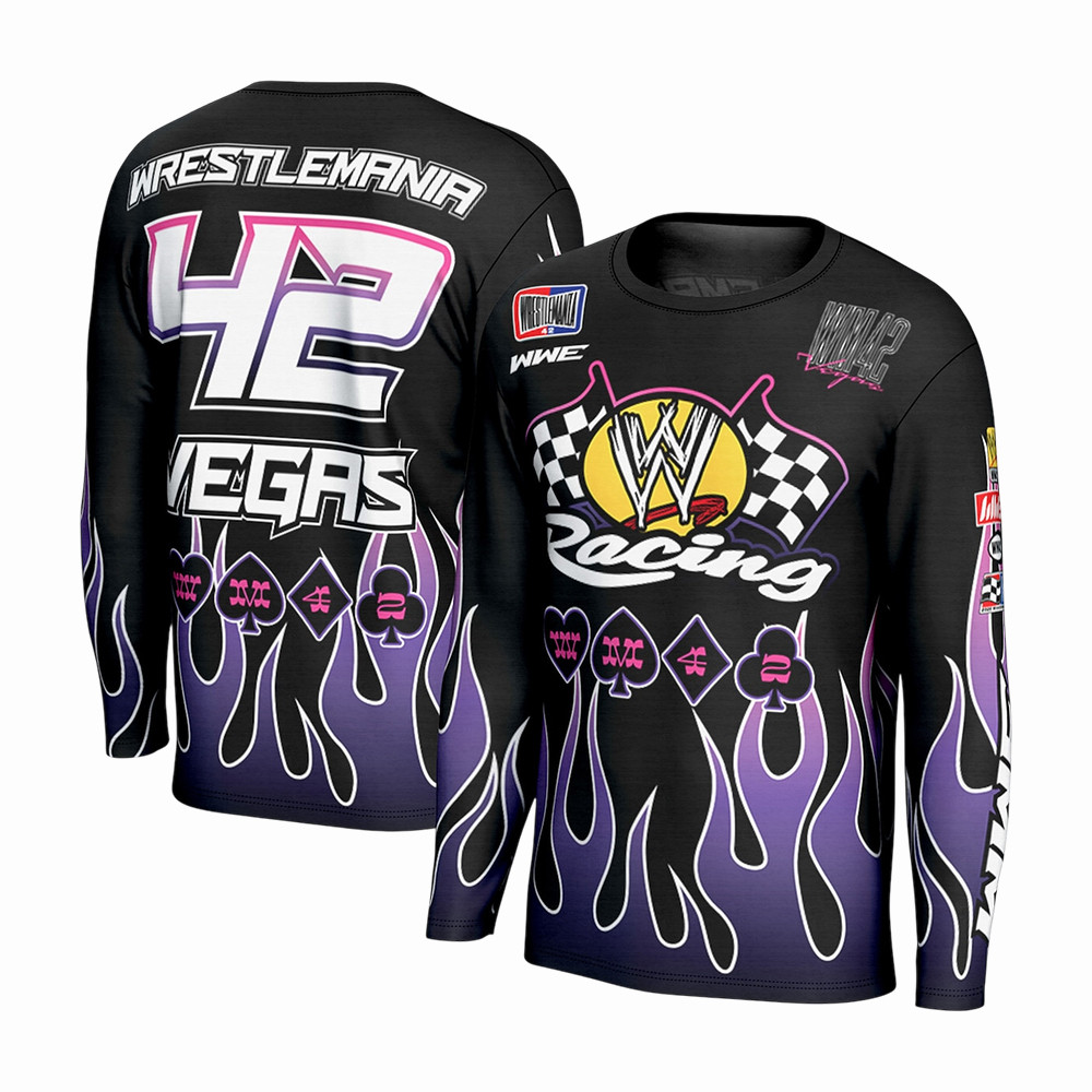 WrestleMania 42 Vegas Long Sleeve Shirt WrestleMania Vegas Apparel WWE Lover Gift Ideas