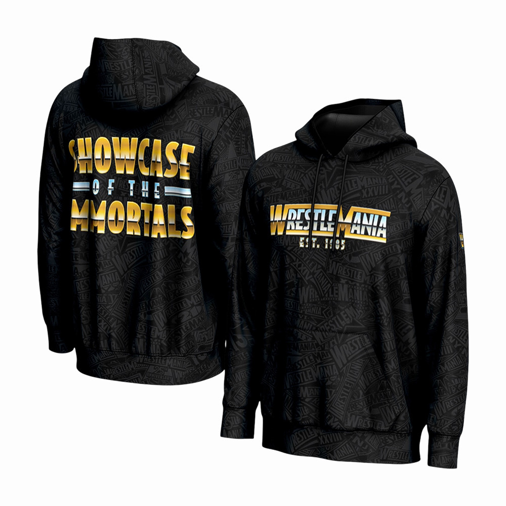 WrestleMania Celebration Est 1985 Hoodie WWE Streetwear Apparel WWE Gear For Him