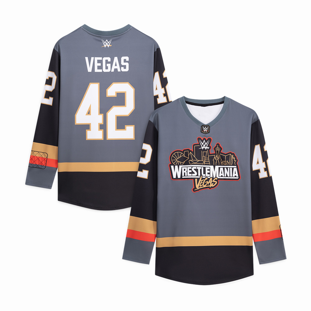 WrestleMania Fashion Hockey Jersey WrestleMania 42 Merch Unique Gift For Boyfriend