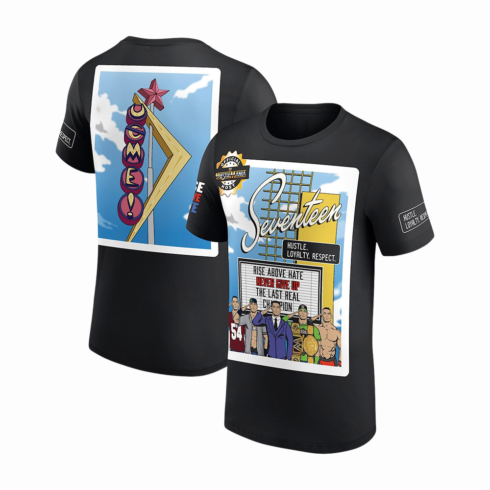 WrestleMania John Cena Host T-Shirt WrestleMania Vegas Clothes Unique Gift For Men