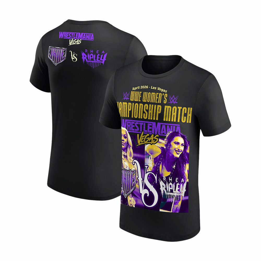 WrestleMania Rhea Ripley Vs Jade Cargill T-Shirt WWE Streetwear Clothes Unique Gift For Fans