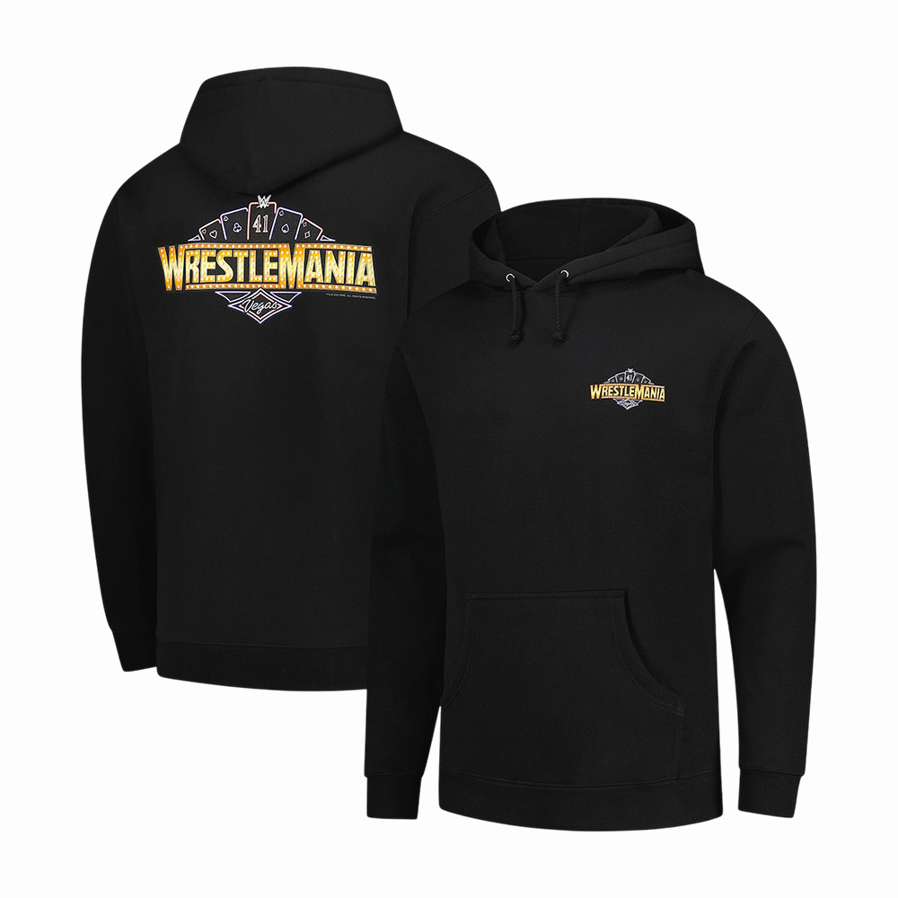 WrestleMania Vegas Graphic Hoodie WrestleMania Vegas Apparel WWE Gear For Boyfriend