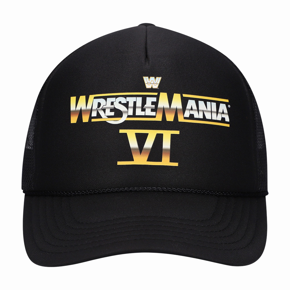 WrestleMania VI Trucker Hat WWE WrestleMania Trucker Cap Best Present For Husband