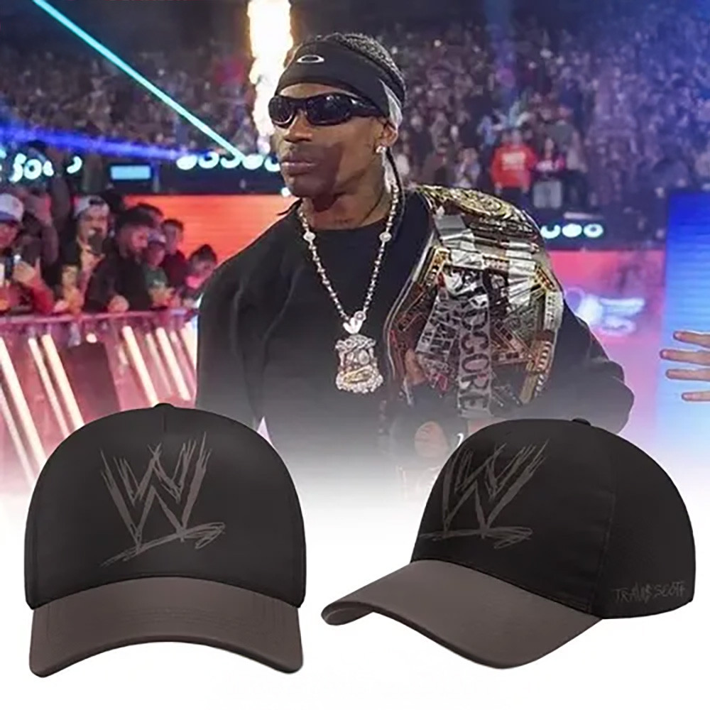 WrestleMania XLI Travis Scott 2025 Cap Father In Law Gifts Dad's Day