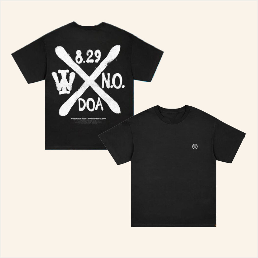 Wrldinvsn Merch Hurricane Katrina X T-Shirt Gifts For Father Birthday Gifts For BFF