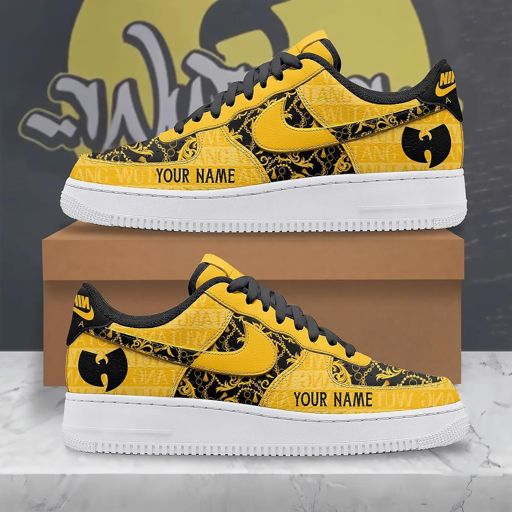 Wu-Tang Clan Custom Name Limited Air Force 1 Sneakers Best Gifts For Fans