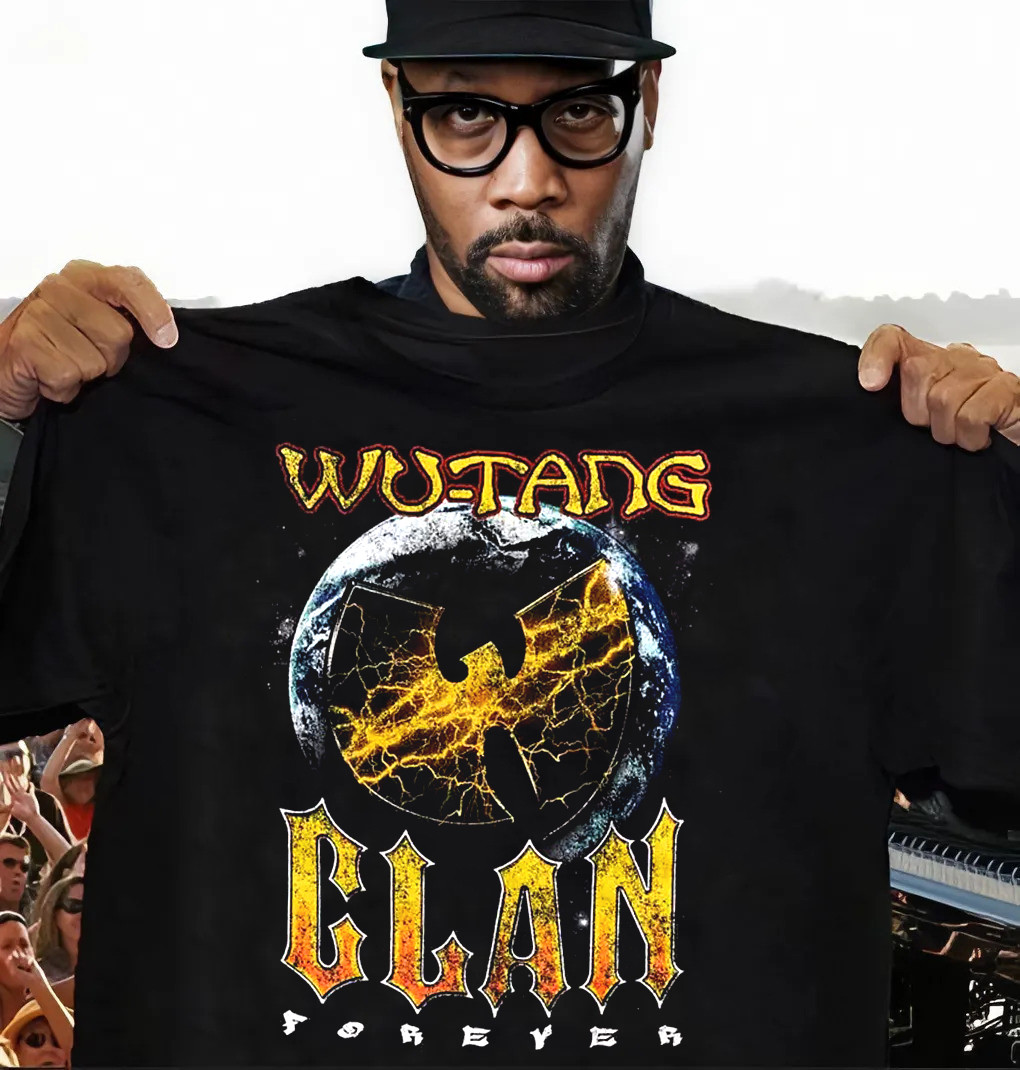 Wu-Tang Clan Forever T-Shirt Retro Tee Father's Day Presents For Husband