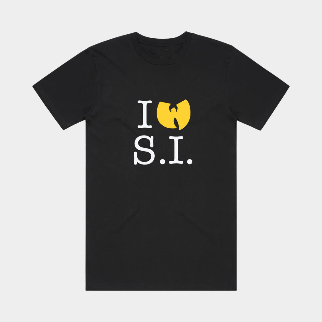 Wu-Tang Clan Merch I Wu SI T-Shirt Hip Hop Fan Apparel Father's Day Gifts For Husband