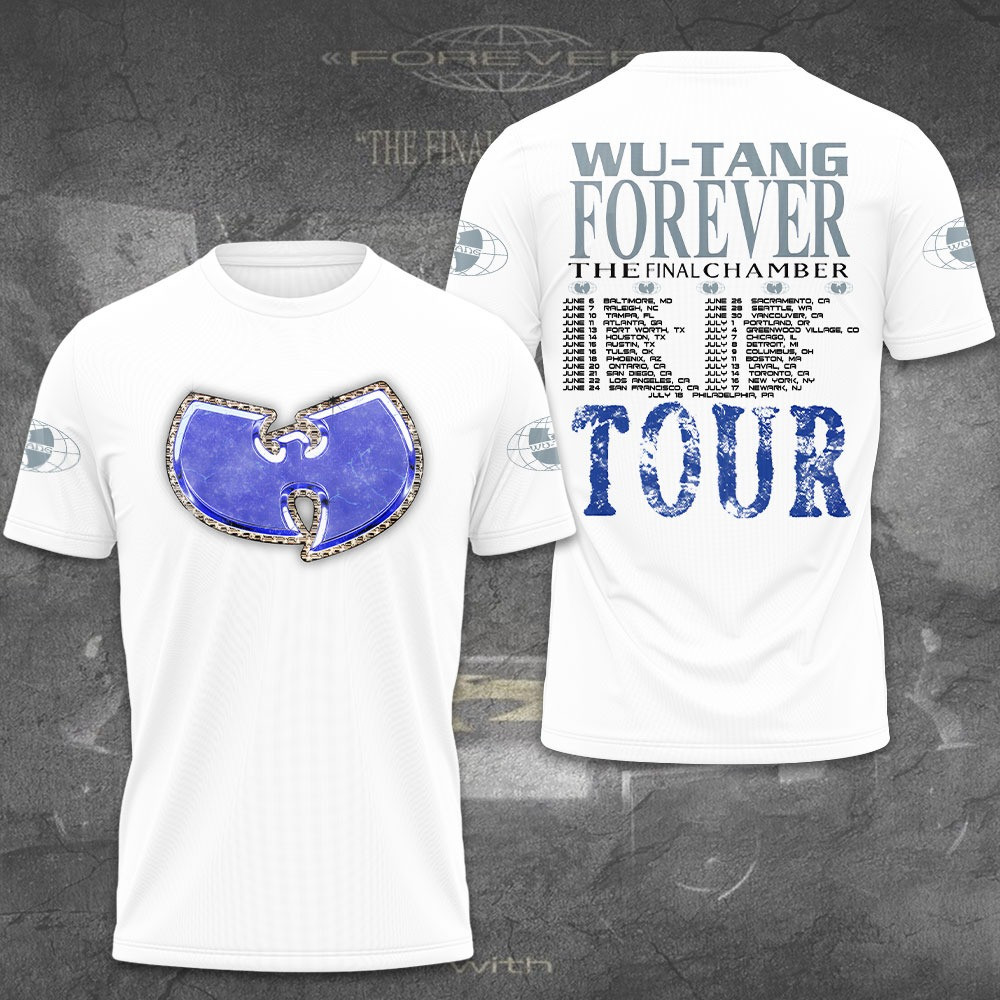 Wu-Tang Clan The Final Chamber Tour 2025 T-Shirt Best Gift Ideas For Fan Lovers