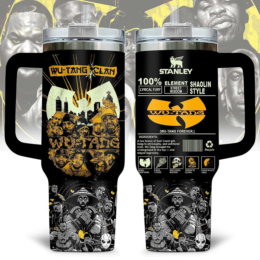 Wu Tang Clan Wu Tang Forever Stanley Tumbler Best Gift For Fans