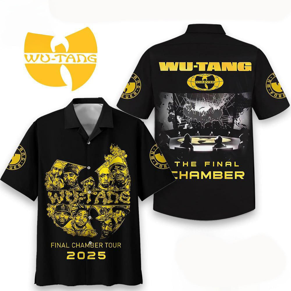 Wu-Tang Final Chamber Tour Limited Edition Hawaiian Shirt Gifts For Father