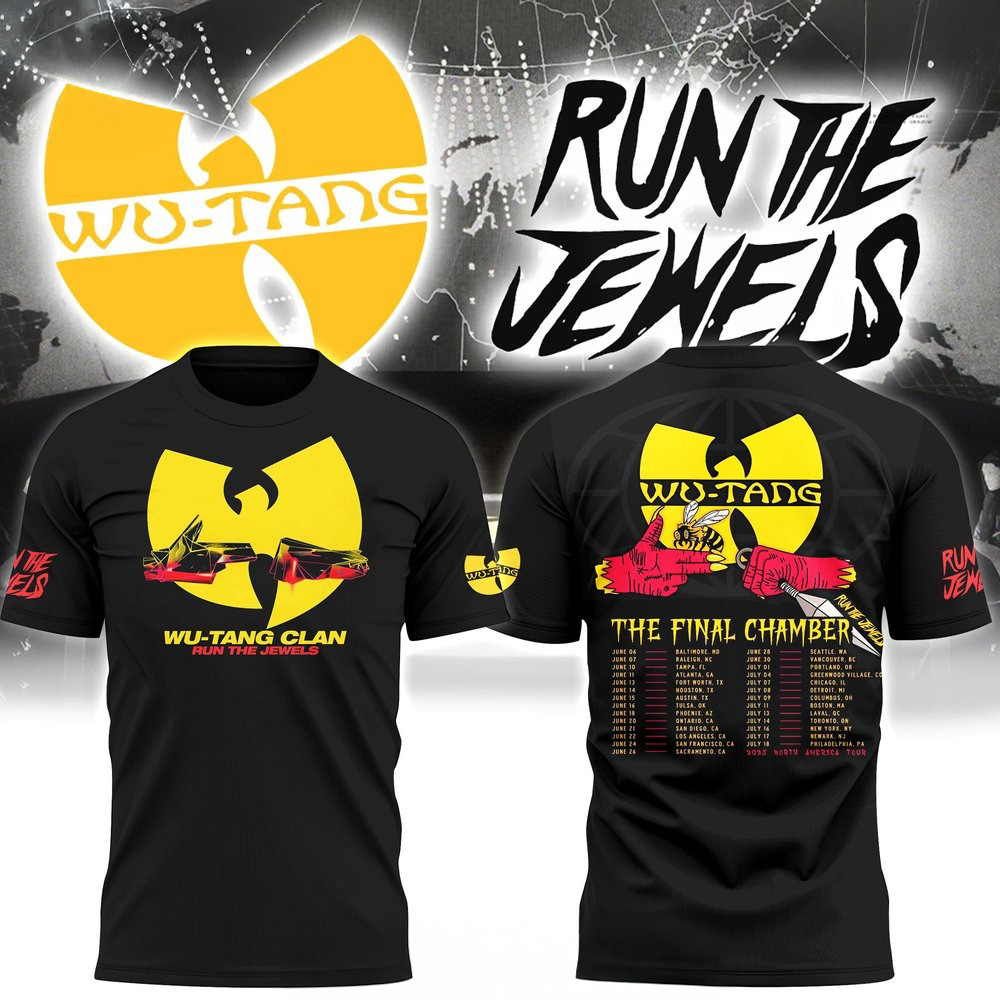 Wu-Tang Forever The Final Chamber 2025 Black T-Shirt Gifts For Husband