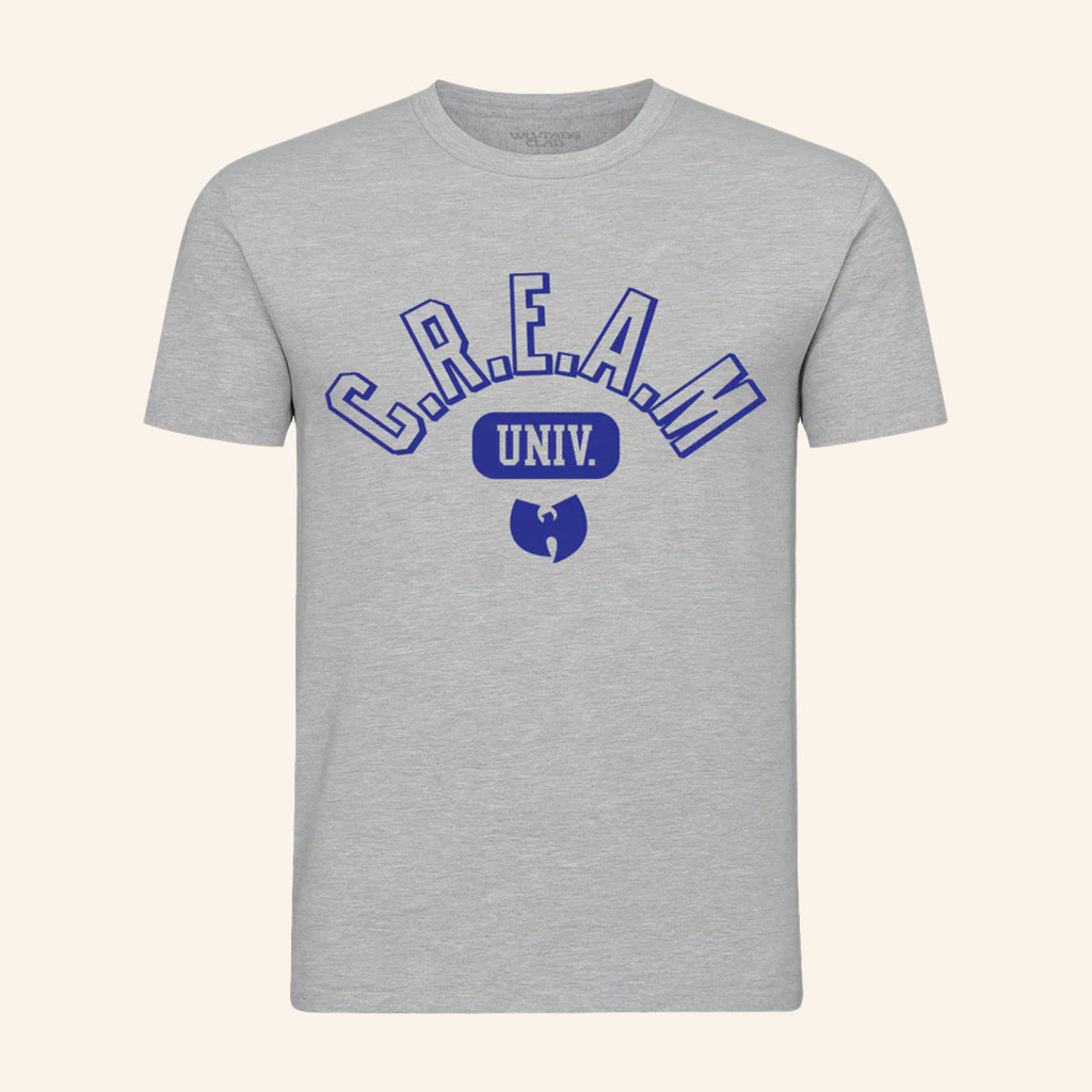 Wu Tang Merch C R E A M University T-Shirt Wu Tang Shirt Gifts For Hip Hop Fans Wu Tang Merch C R E A M University T-Shirt Wu Tang Shirt Gifts For Hip Hop Fans