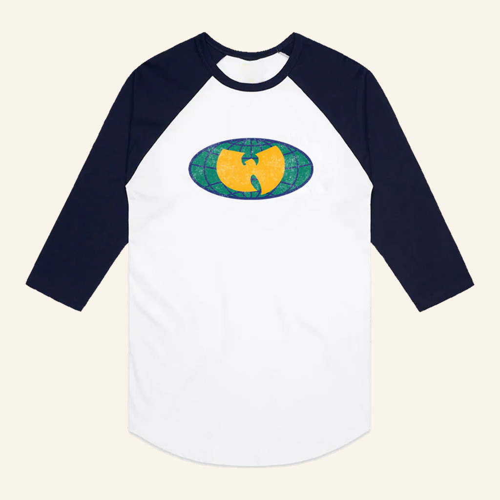 Wu Tang Merch Globe Raglan Long Sleeve T-Shirt Wu Tang Shirt Christmas Presents For Boyfriend Wu Tang Merch Globe Raglan Long Sleeve T-Shirt Wu Tang Shirt Christmas Presents For Boyfriend