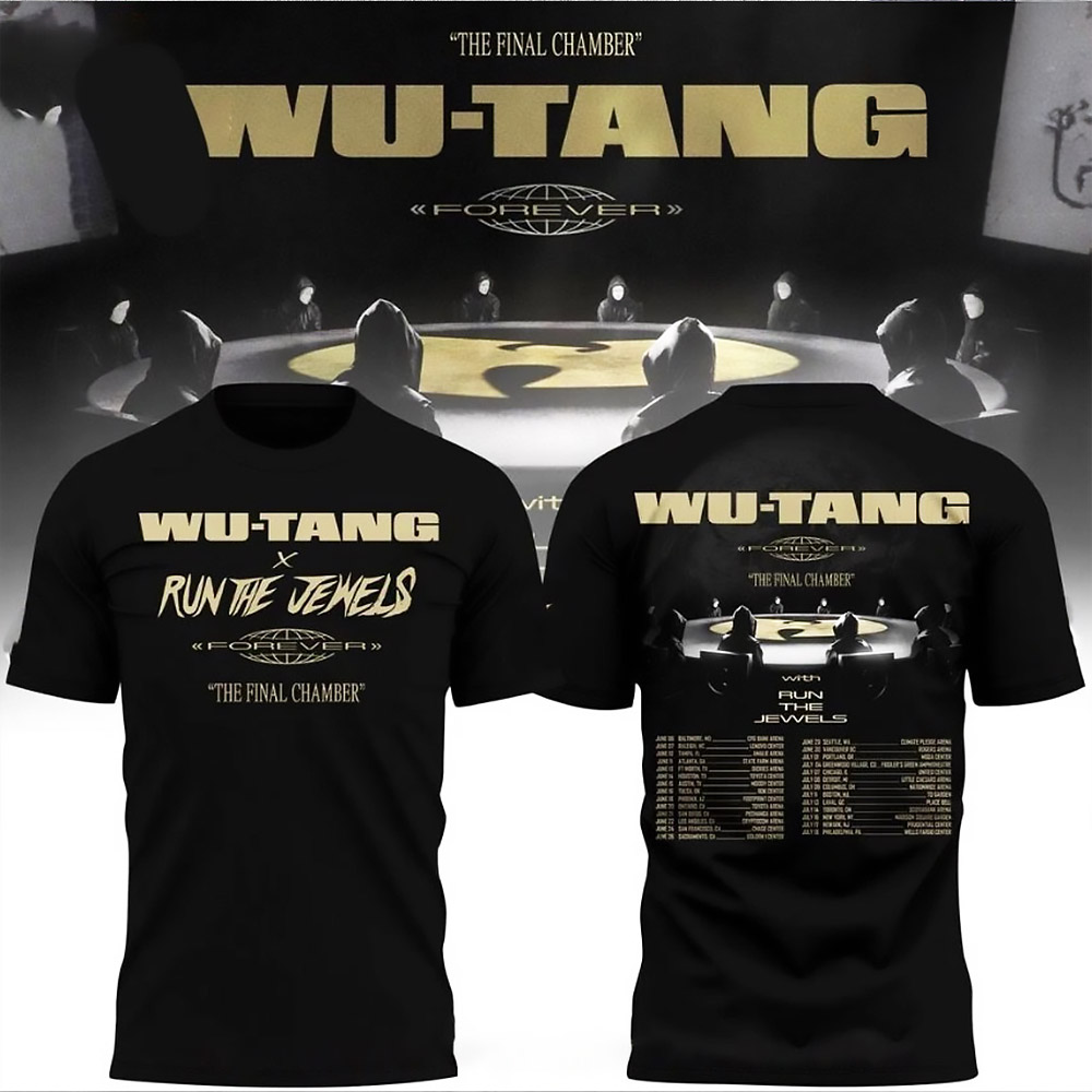 Wu Tang Tour 2025 Run The Jewels T-Shirt Best Gift For Music Lovers