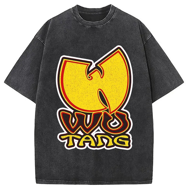 Wu Tang Vintage Washed T-Shirt Everyday Comfort Graphic Shirt Gifts For BFF Wu Tang Vintage Washed T-Shirt Everyday Comfort Graphic Shirt Gifts For BFF