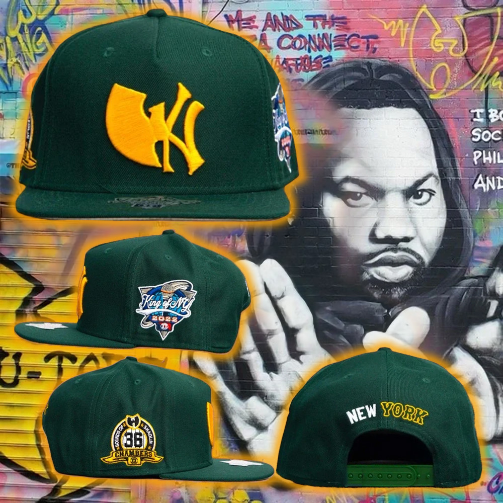Wu Tang Yankees Hat Snapback Special Step Dad Gifts