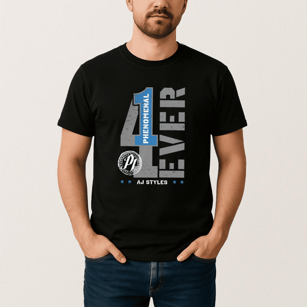 Wwe Aj Styles Phenomenal One Forever T-Shirt Wrestling Fan Shirt WWE Lover Present