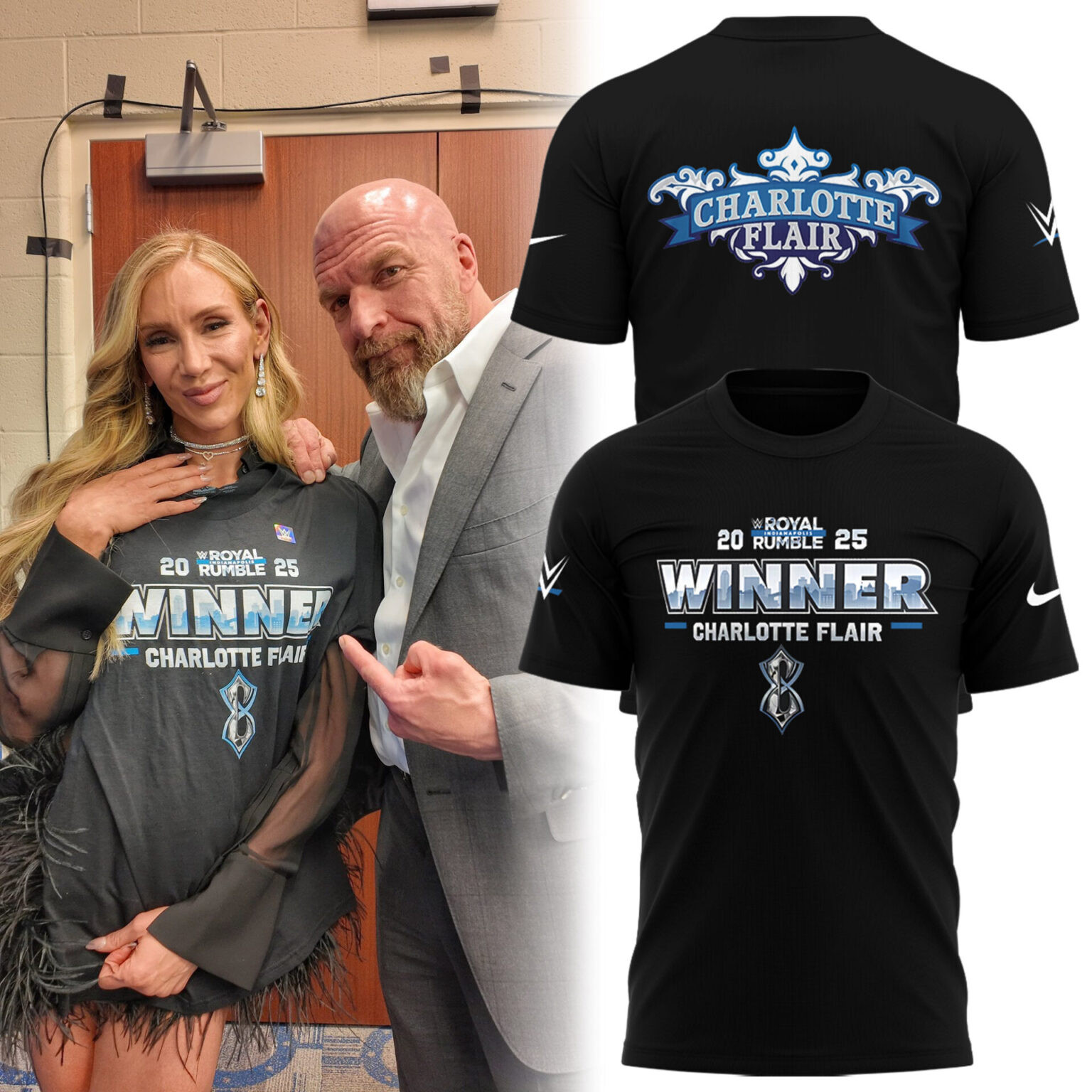 WWE Charlotte Flair Limited Edition Shirt Fathers Day Gifts For Husband