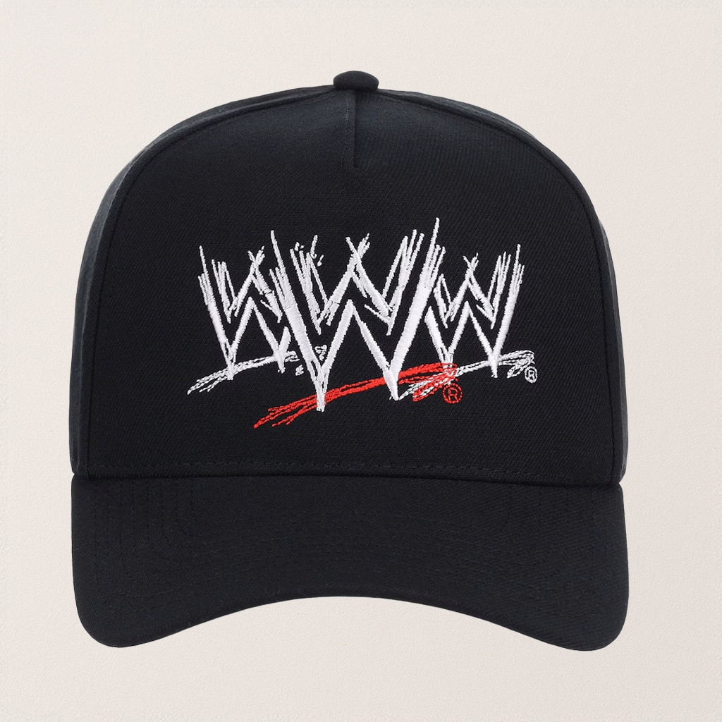 WWE John Geiger Scratch Logo Hat Embroidered Birthday Gift Ideas For Dad