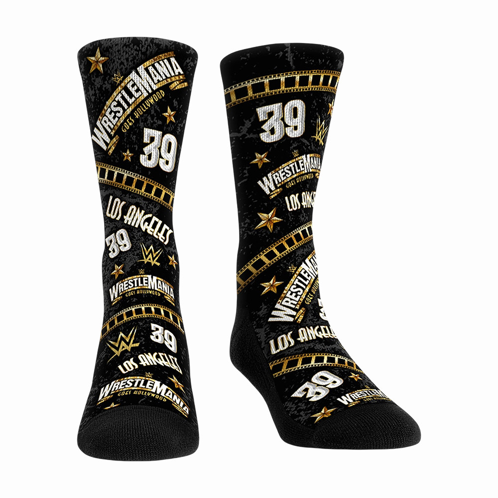 WWE WrestleMania Crew Socks WrestleMania Vegas Merch Good Gift For WWE Fans