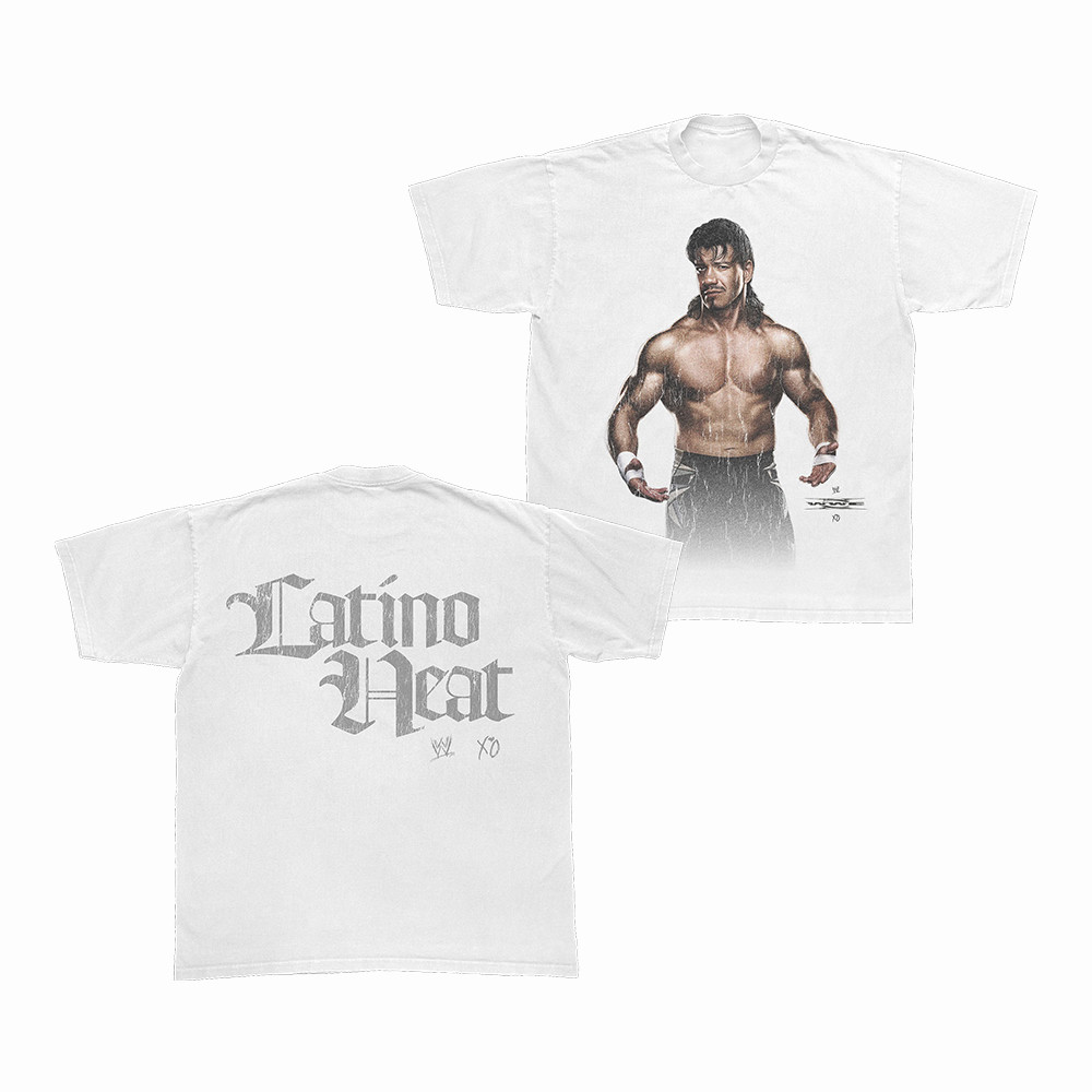 WWE x XO Eddie Guerrero Latino Heat The Weeknd T-Shirt 90s Wrestling Aesthetic Shirt The Weeknd Fans Gift