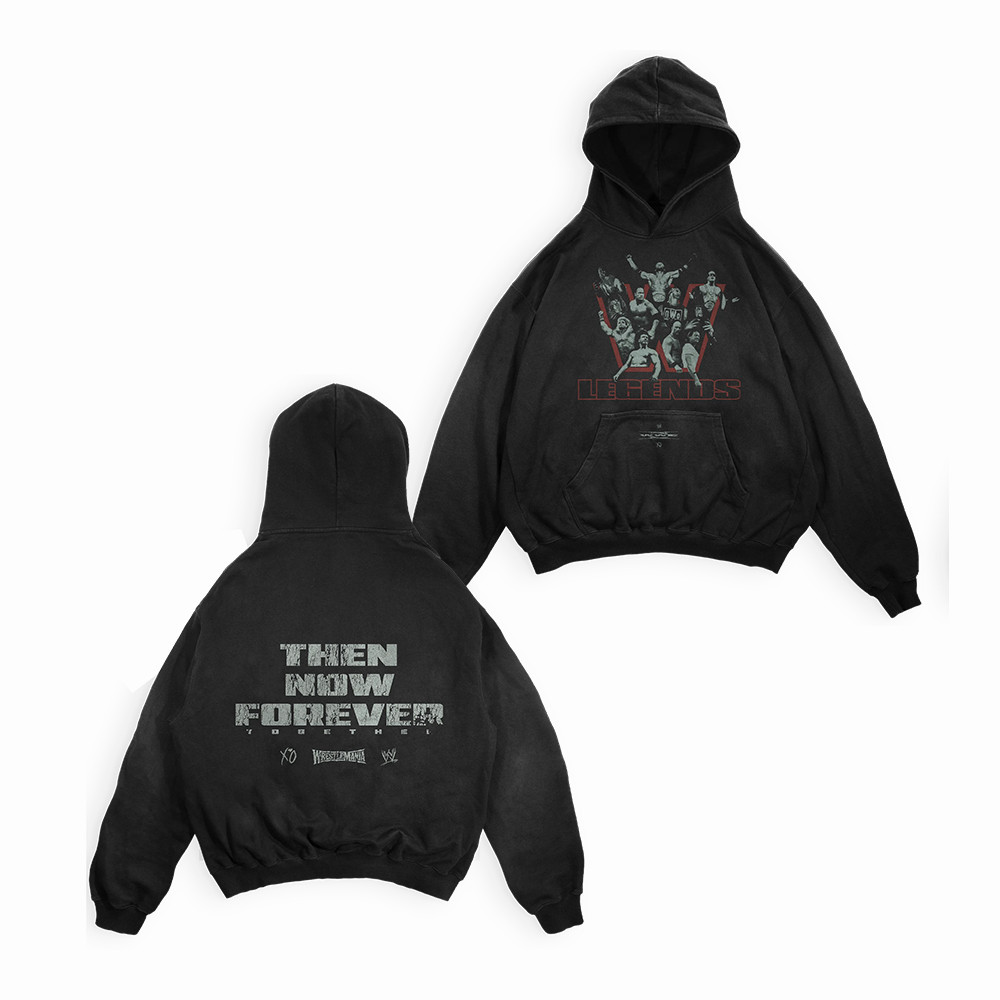 WWE x XO Legends The Now Forever The Weeknd Hoodie Music 90s Wrestling Aesthetic The Weeknd Apparel