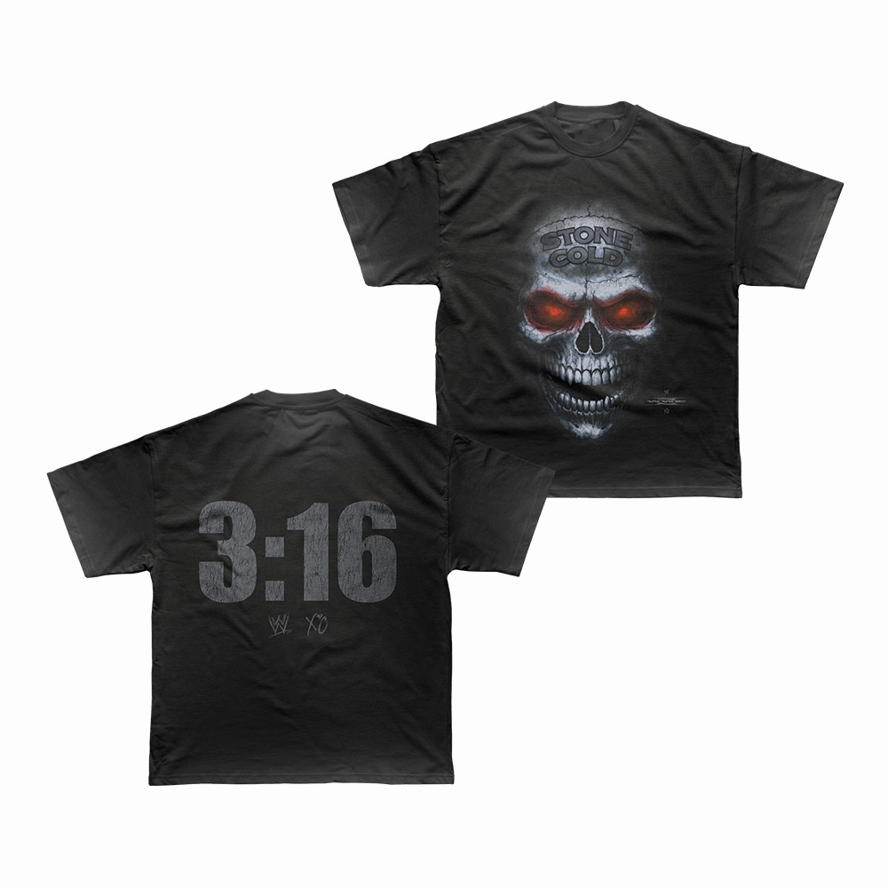 WWE x XO Stone Cold 3 16 The Weeknd T-Shirt Skull Art Tee The Weeknd Lover Gift For Him