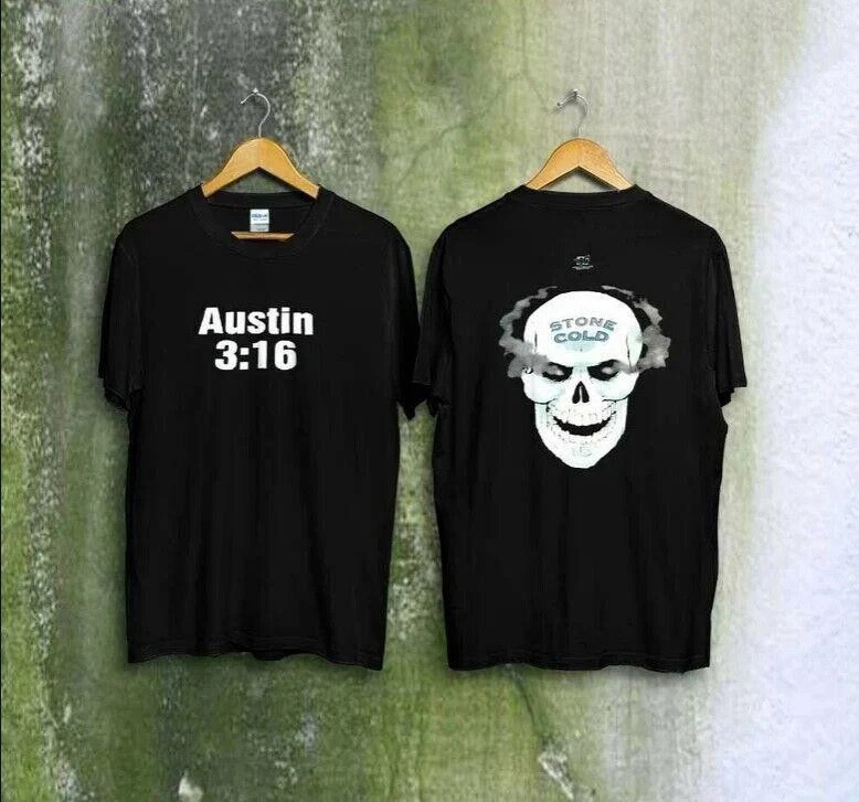 WWF WWE STONE Cold Steve Austin 316 Smoking T-Shirt Gifts For Fans
