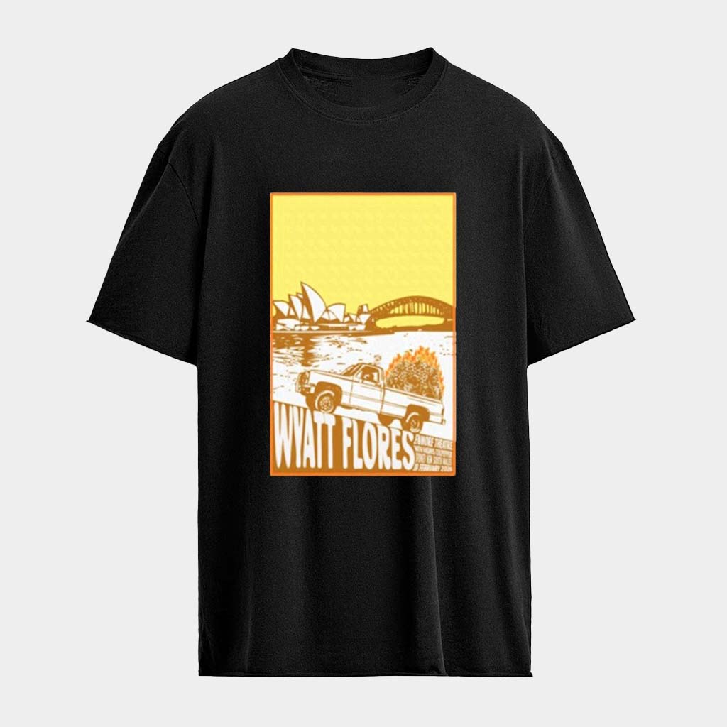 Wyatt Flores Feb 18 2026 New South Wales T-Shirt Wyatt Flores Merch Music Gift Ideas For Guys