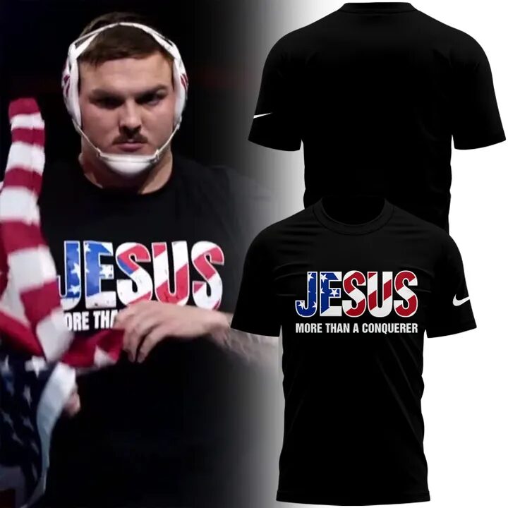 Wyatt Hendrickson JESUS T-Shirt Gift Ideas For Wrestling Players