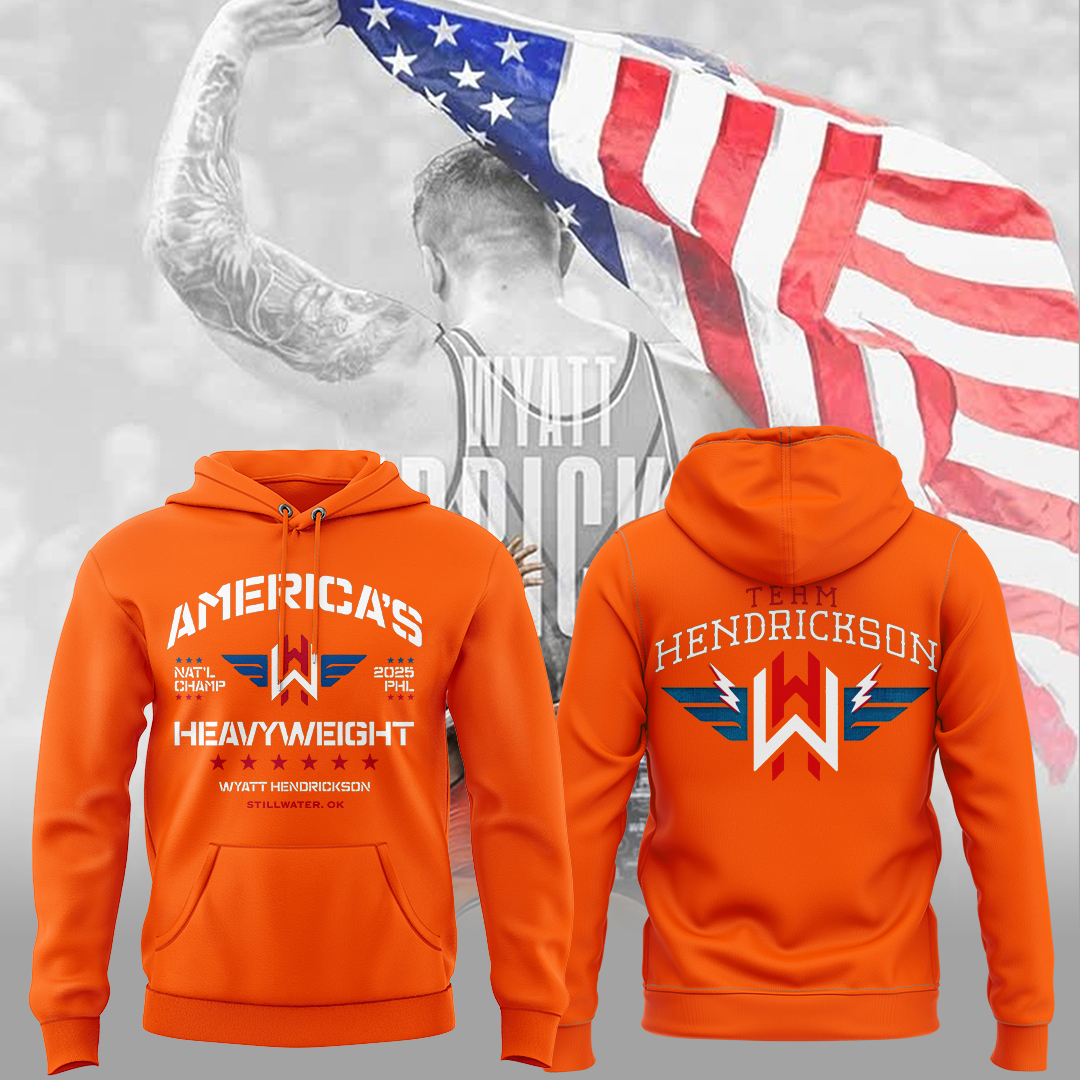 Wyatt Hendrickson New Hoodie Best Presents For Wrestling Fans