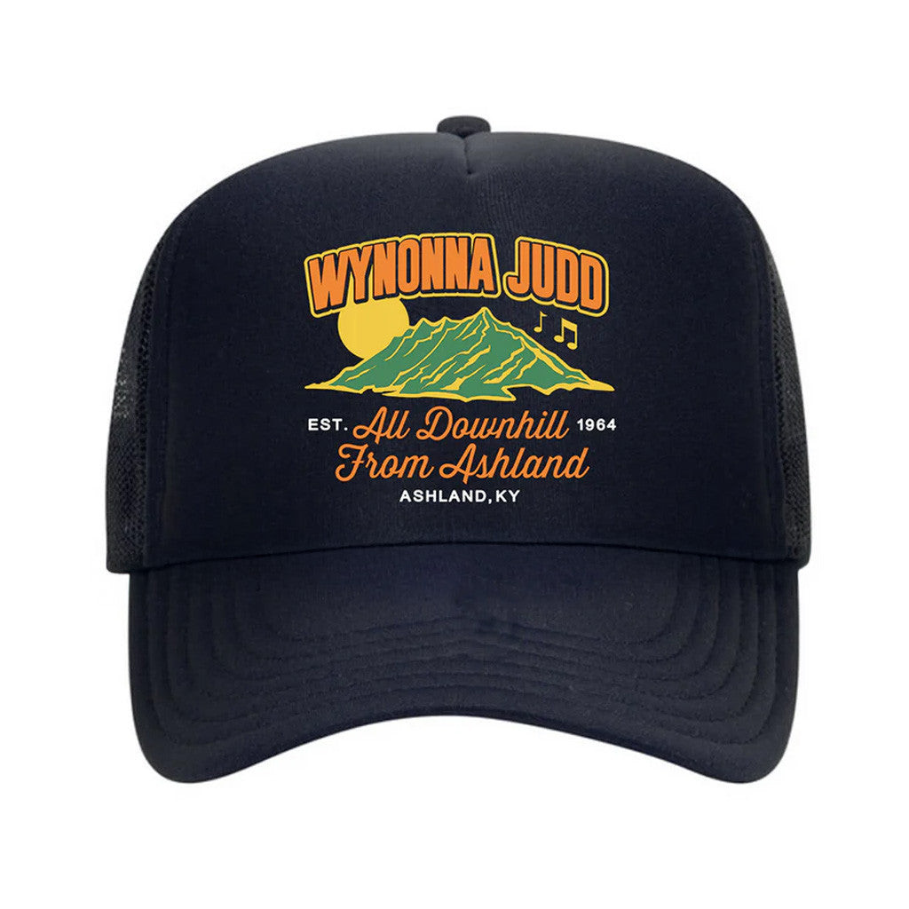 Wynonna Judd Merch Tour 2025 All Downhill From Ashland Trucker Hat Gifts For Him Wynonna Judd Merch Tour 2025 All Downhill From Ashland Trucker Hat Gifts For Him