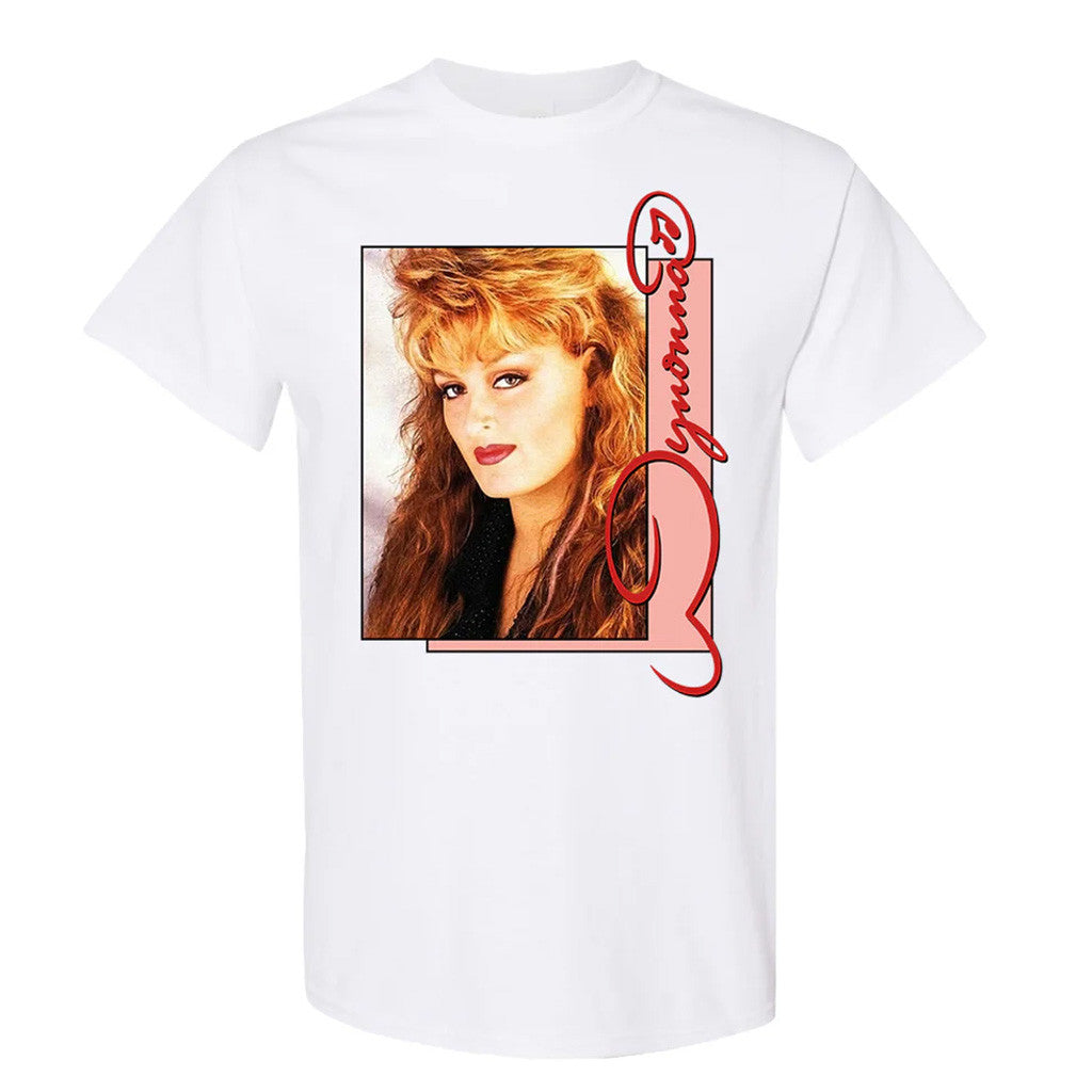Wynonna Judd Merch White Wynonna Photo T-Shirt Cool Gifts For Music Lovers