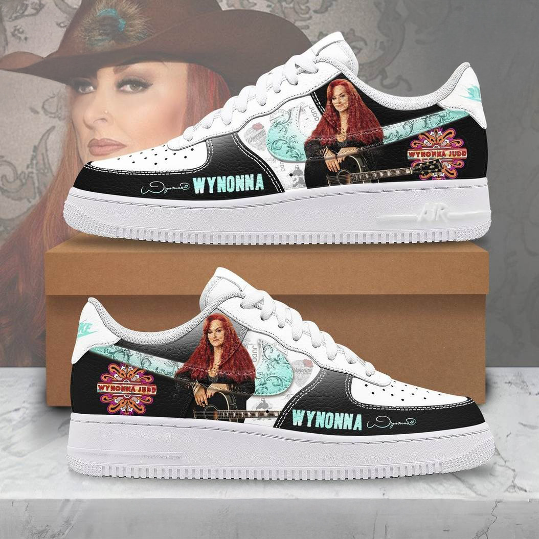 Wynonna Judd x Nike Limited Edition Air Force 1 Sneaker Music Fans Gifts