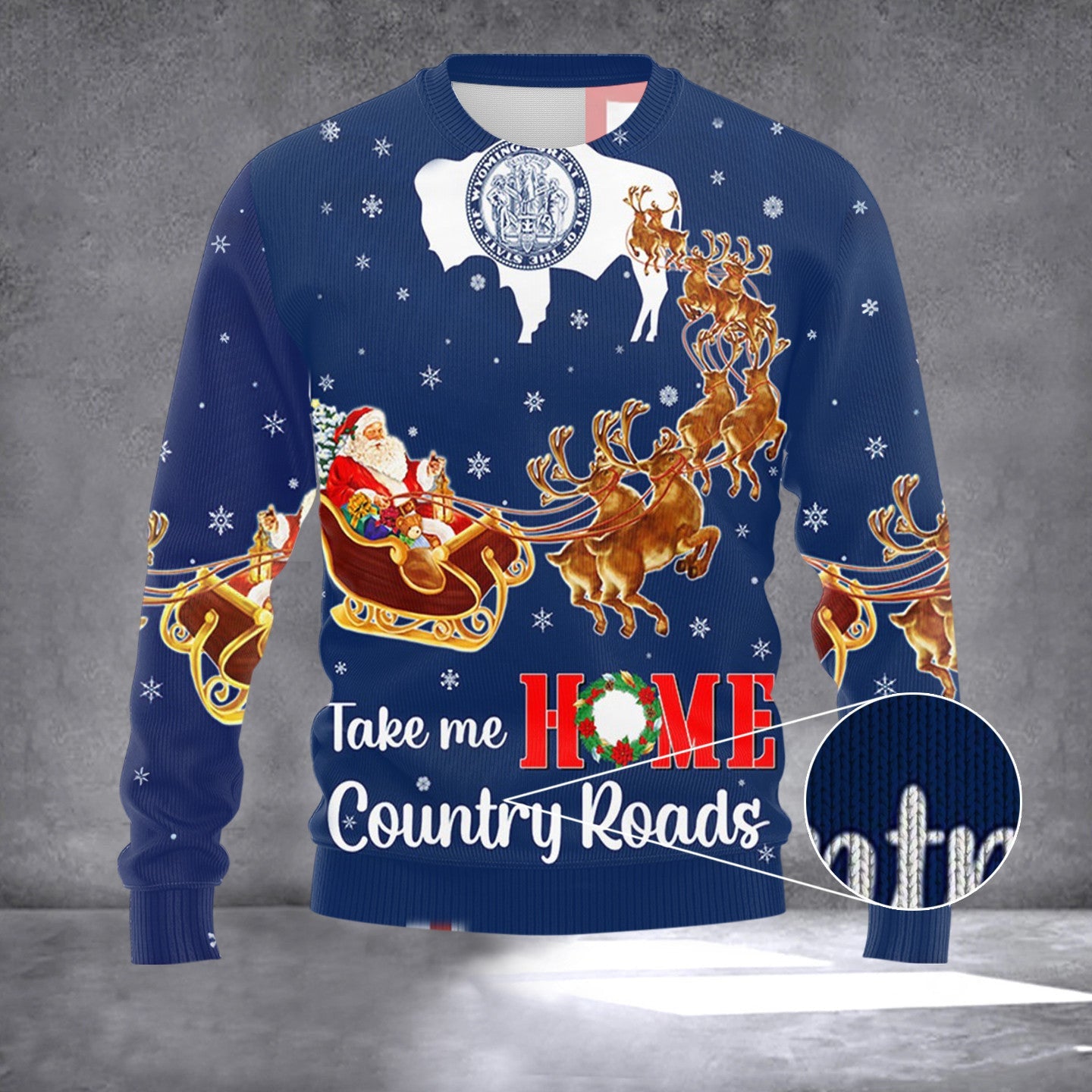 Wyoming Take Me Home Country Roads Christmas Sweater Merry Xmas Wyoming Clothing 2024 Ideas Wyoming Take Me Home Country Roads Christmas Sweater Merry Xmas Wyoming Clothing 2024 Ideas