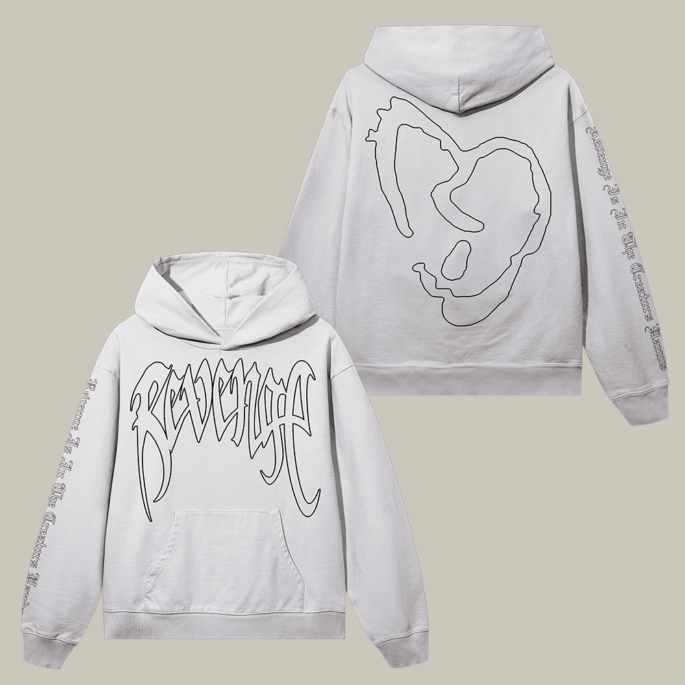 X Heartbreak Outline Revenge Hoodie Revenge Apparel Present Ideas For Boyfriend