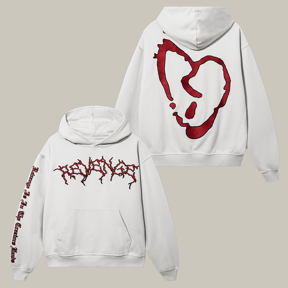 X Lightning Heartbreak Revenge Hoodie Revenge Hooded Sweatshirt Best Gift For Him