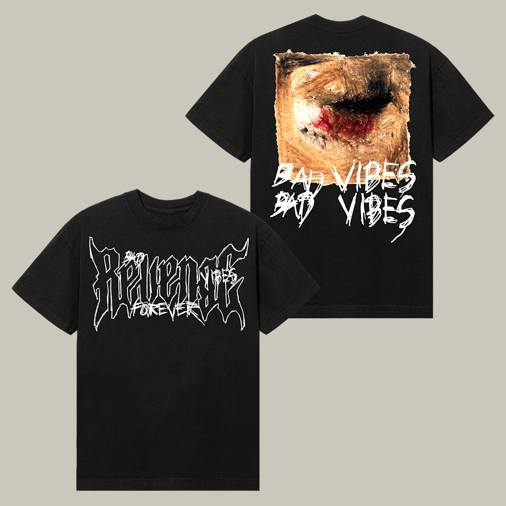X Numb Bad Vibes Forever Revenge T-Shirt Revenge Clothes Present Ideas For Boyfriend