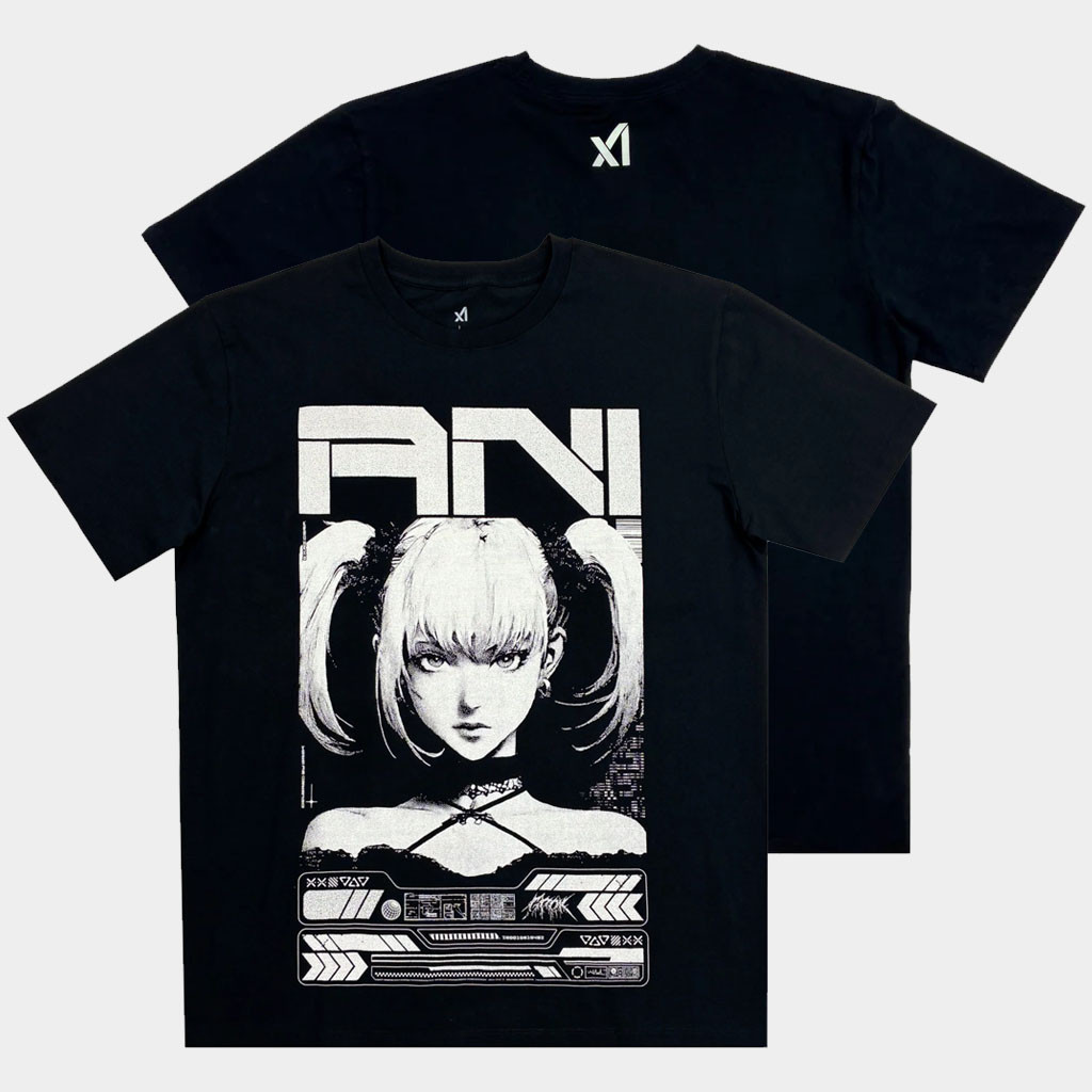 XAI Merch xAI Dark Ani T-Shirt Birthday Gift For Girlfriend