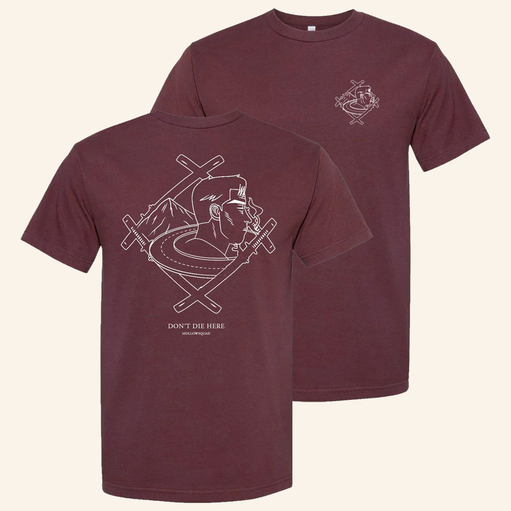 Xavier Wulf Merch Don't Die Here T-Shirt Gifts For Rapper Fans