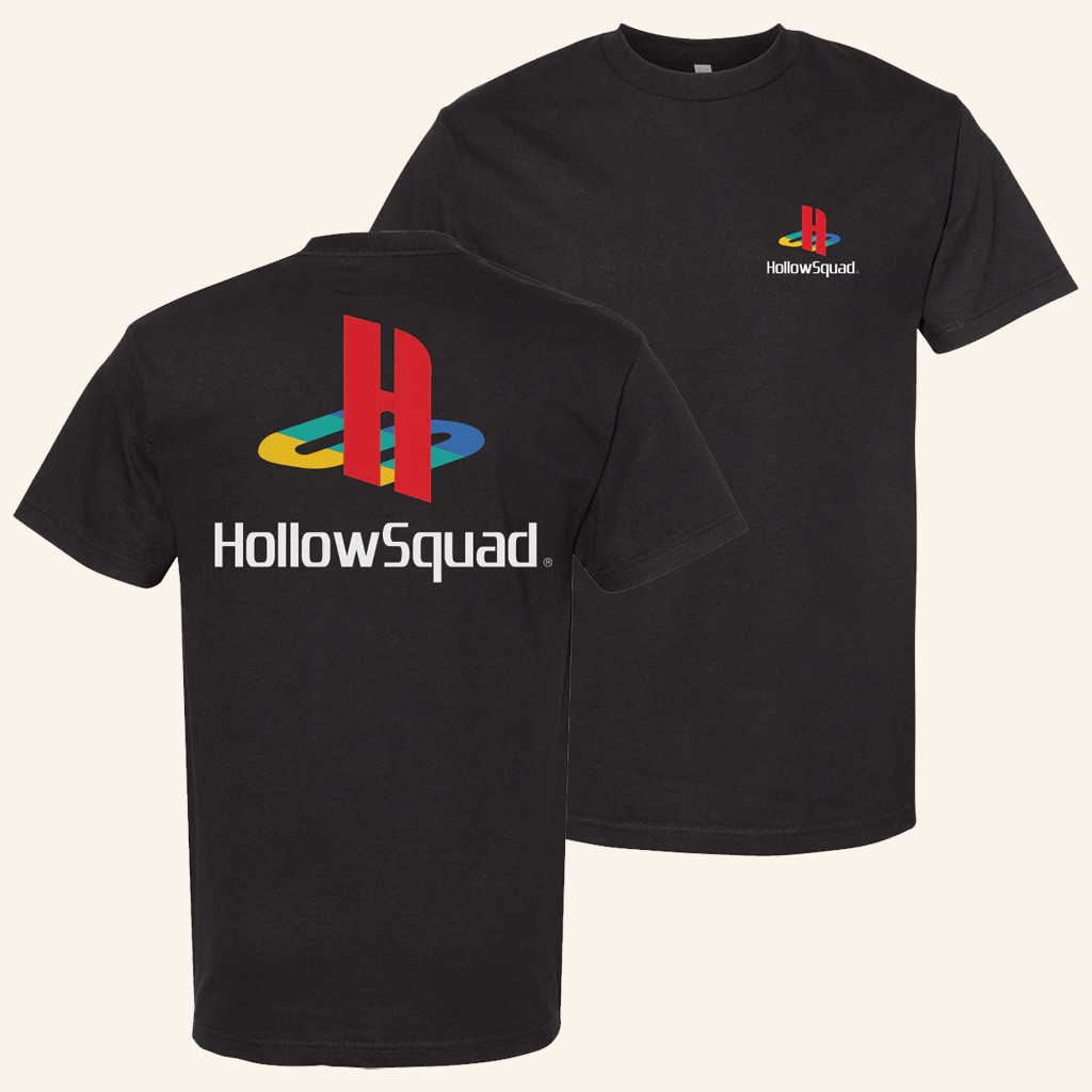 Xavier Wulf Merch Hollow Squad Console T-Shirt Birthday Gift Ideas For Him