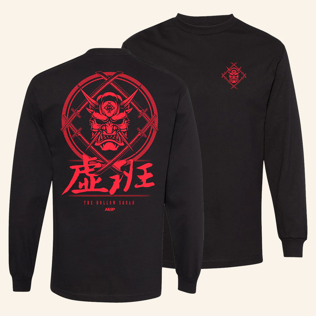 Xavier Wulf Merch The Hollow Squad Demon Long Sleeve Shirt Gifts For Rap Lovers Xavier Wulf Merch The Hollow Squad Demon Long Sleeve Shirt Gifts For Rap Lovers